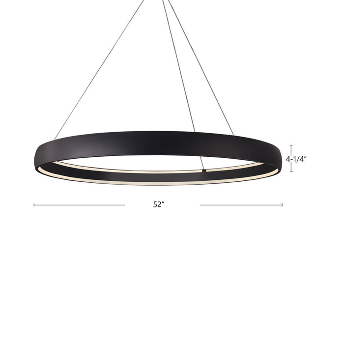 Kuzco Lighting PD22753-BK LED Pendant, Black