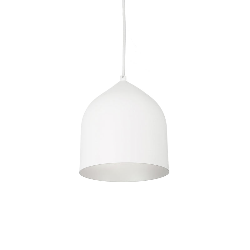 Kuzco Lighting PD9108-WH/SV LED Pendant, White/Silver