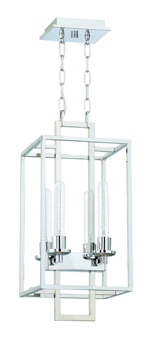 Craftmade 41534-CH Four Light Foyer Pendant, Chrome
