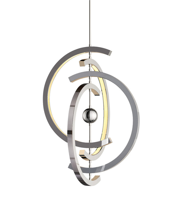 Craftmade 42722-CH-LED LED Pendant, Chrome