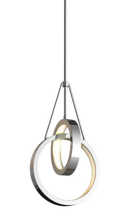 Craftmade 42723-CH-LED LED Pendant, Chrome