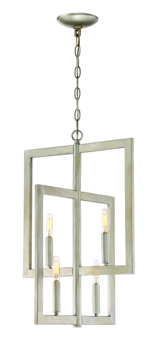 Craftmade 44934-GT Four Light Foyer Pendant, Gold Twilight