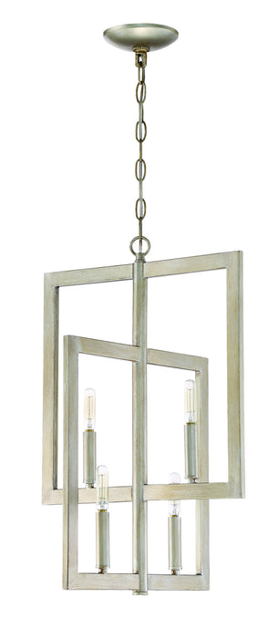 Craftmade 44934-GT Four Light Foyer Pendant, Gold Twilight