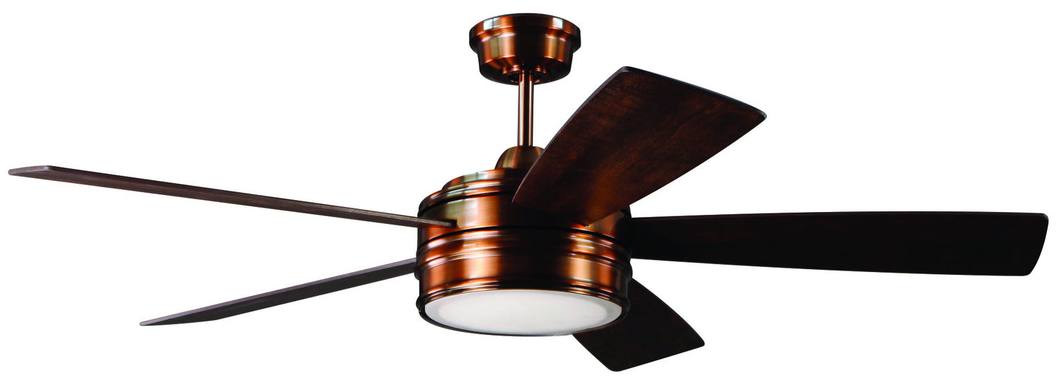 Craftmade BRX52BCP5 52"Ceiling Fan, Brushed Copper