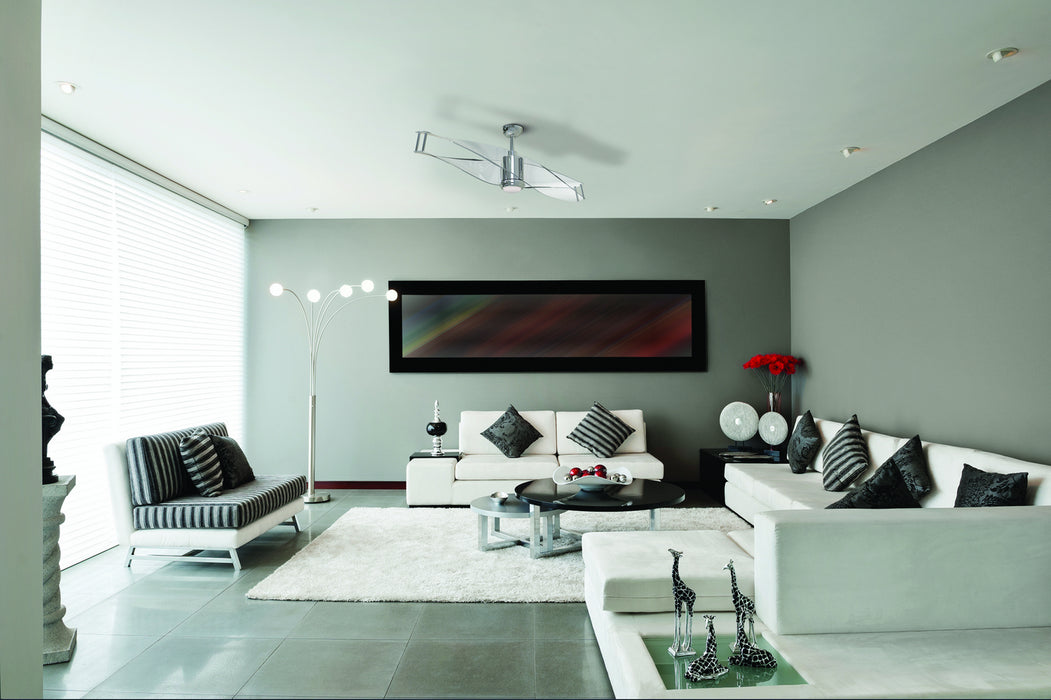 Craftmade ILU56PLN2 56"Ceiling Fan, Polished Nickel