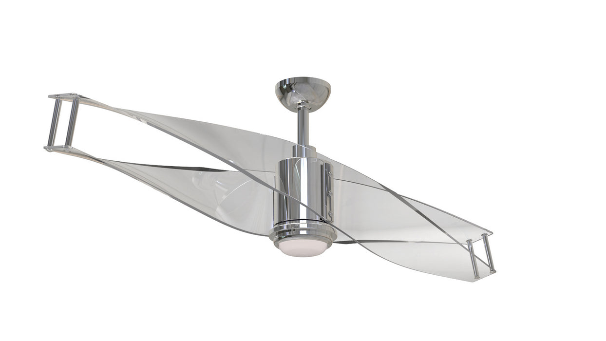 Craftmade ILU56PLN2 56"Ceiling Fan, Polished Nickel