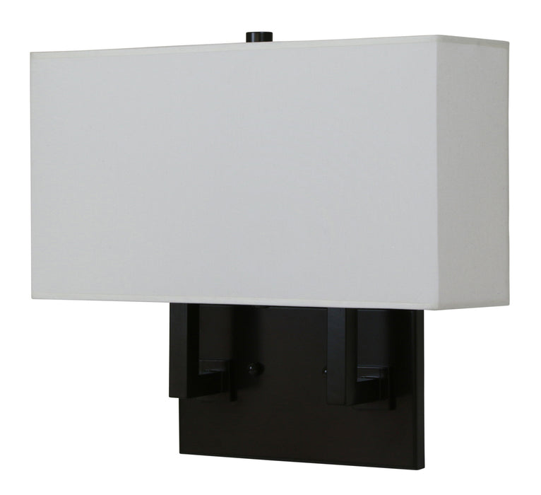 House of Troy WL632-ABZ Two Light Wall Sconce, Architectural Bronze