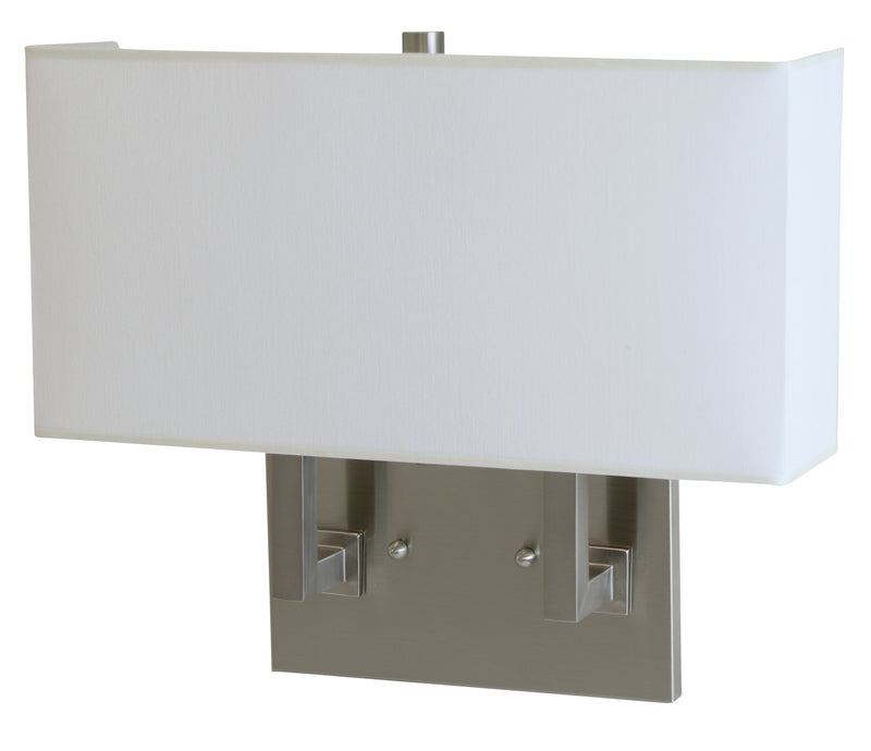 House of Troy WL632-SN Two Light Wall Sconce, Satin Nickel