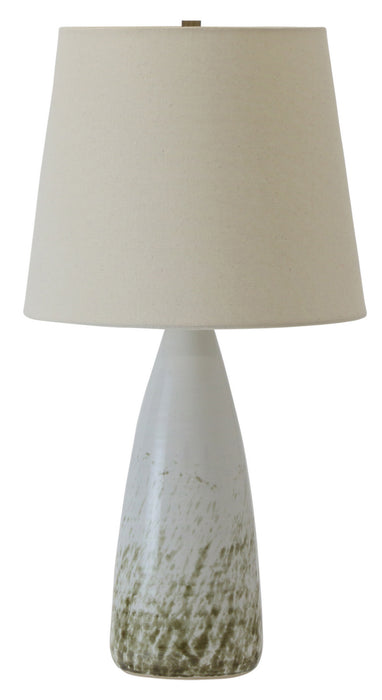 House of Troy GS850-DWG One Light Table Lamp, Decorated White