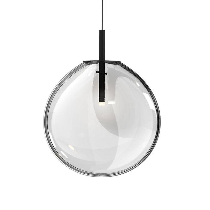 Sonneman 2990.25C-LRG LED Pendant, Satin Black