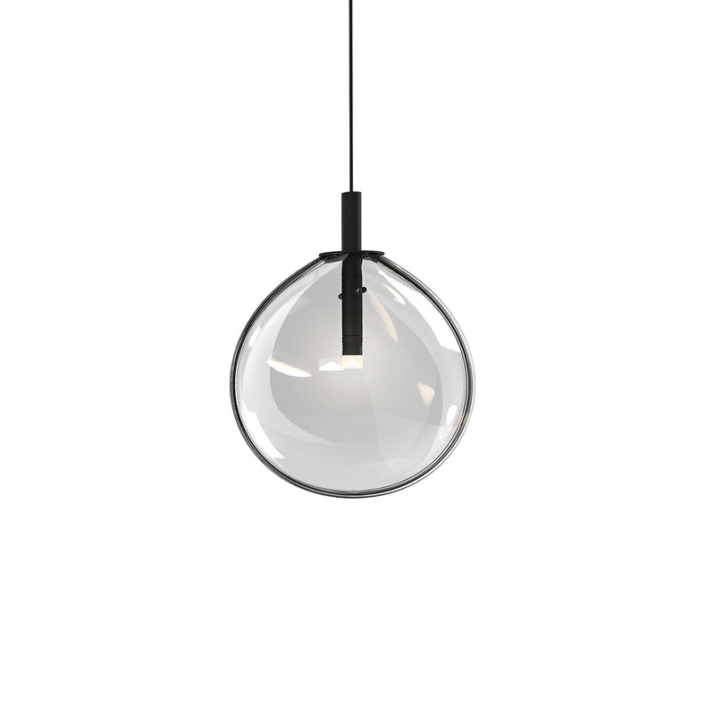 Sonneman 2990.25C-SML LED Pendant, Satin Black