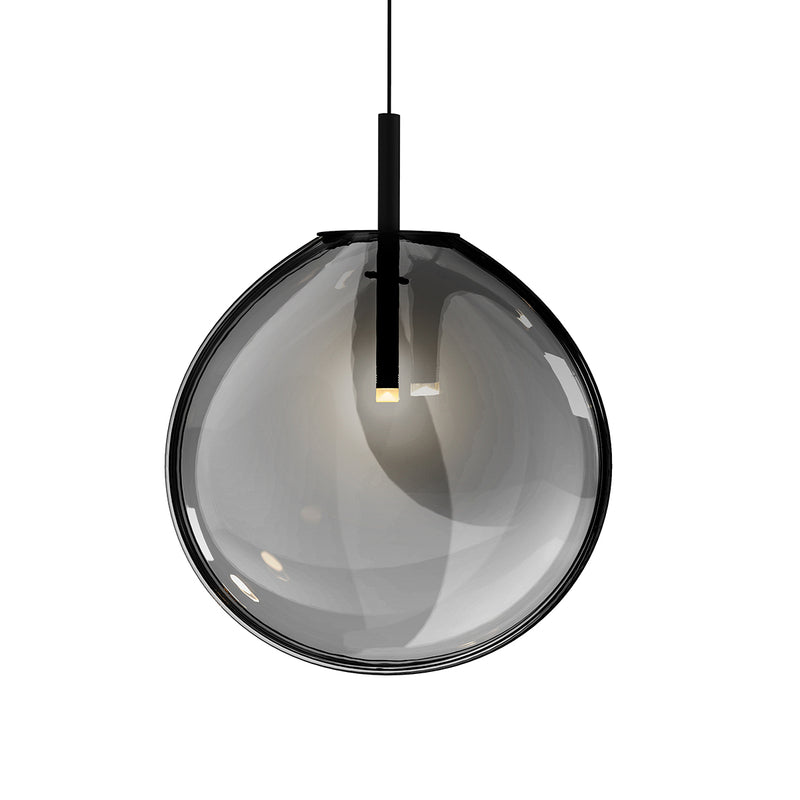 Sonneman 2990.25K-LRG LED Pendant, Satin Black