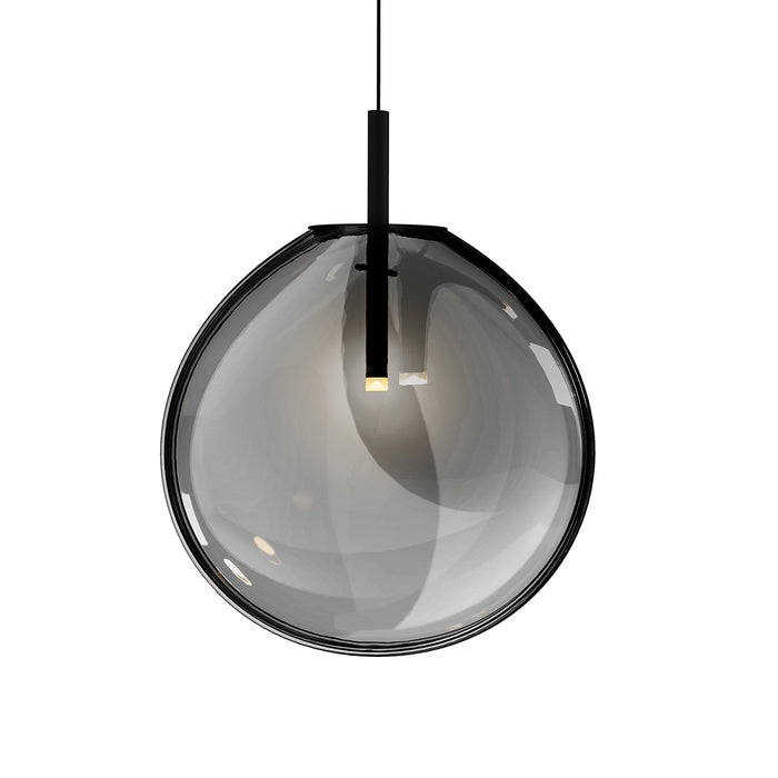 Sonneman 2990.25K-LRG LED Pendant, Satin Black