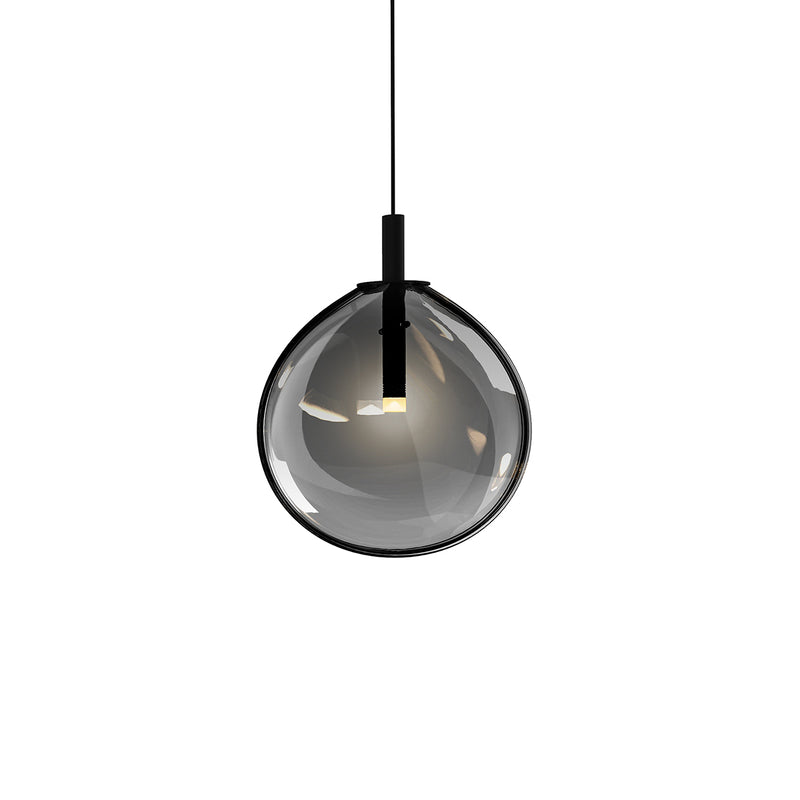 Sonneman 2990.25K-SML LED Pendant, Satin Black