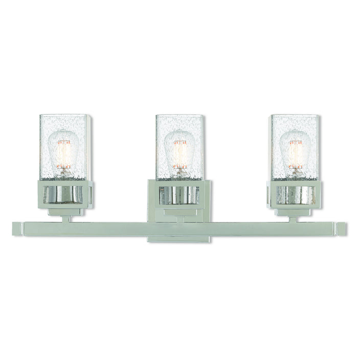 Livex Lighting 10153-05 Three Light Bath Vanity, Polished Chrome