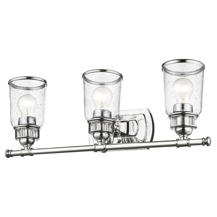 Livex Lighting 10513-05 Three Light Bath Vanity, Polished Chrome