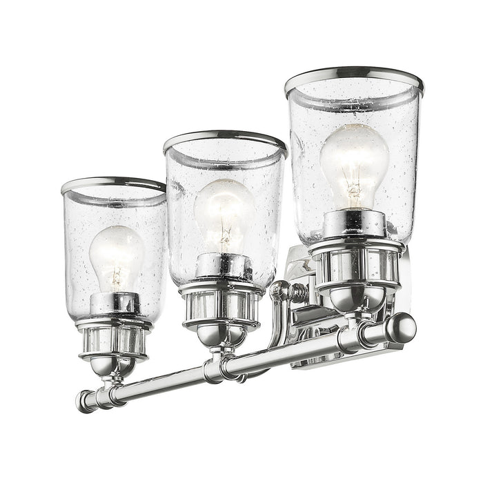 Livex Lighting 10513-05 Three Light Bath Vanity, Polished Chrome