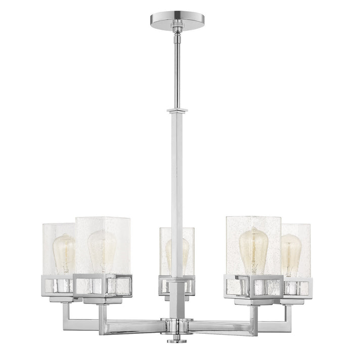 Livex Lighting 40595-05 Five Light Chandelier, Polished Chrome