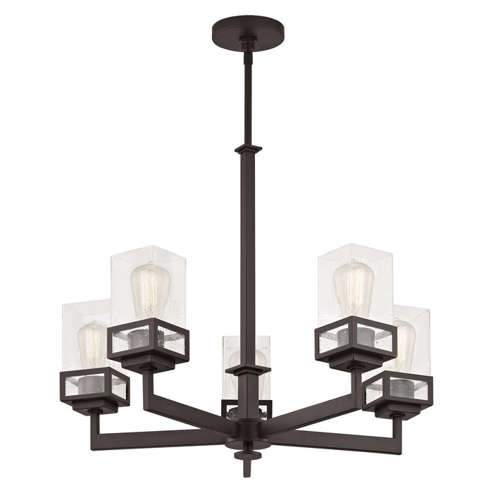 Livex Lighting 40595-07 Five Light Chandelier, Bronze