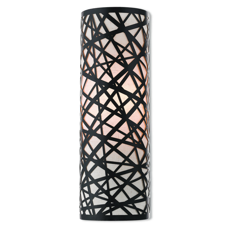 Livex Lighting 40660-07 One Light Wall Sconce, Bronze