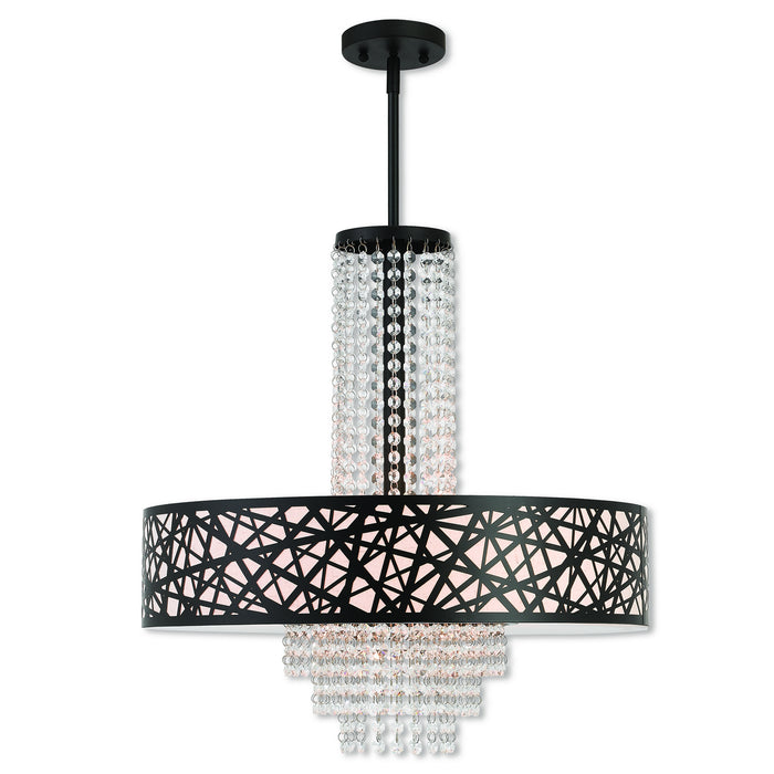 Livex Lighting 40666-07 Five Light Pendant, Bronze