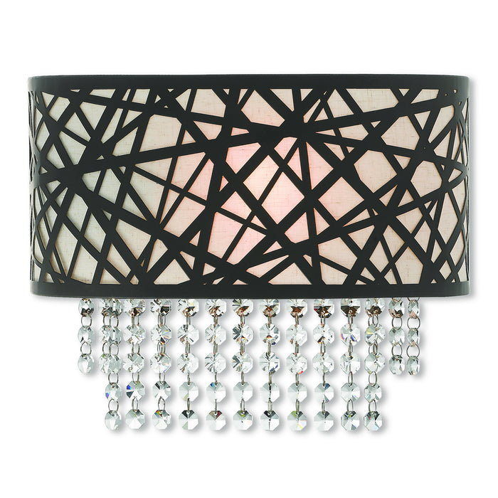 Livex Lighting 40667-07 One Light Wall Sconce, Bronze