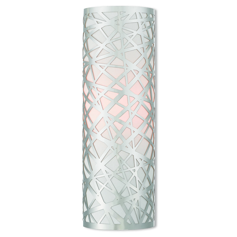 Livex Lighting 40758-05 One Light Wall Sconce, Polished Chrome
