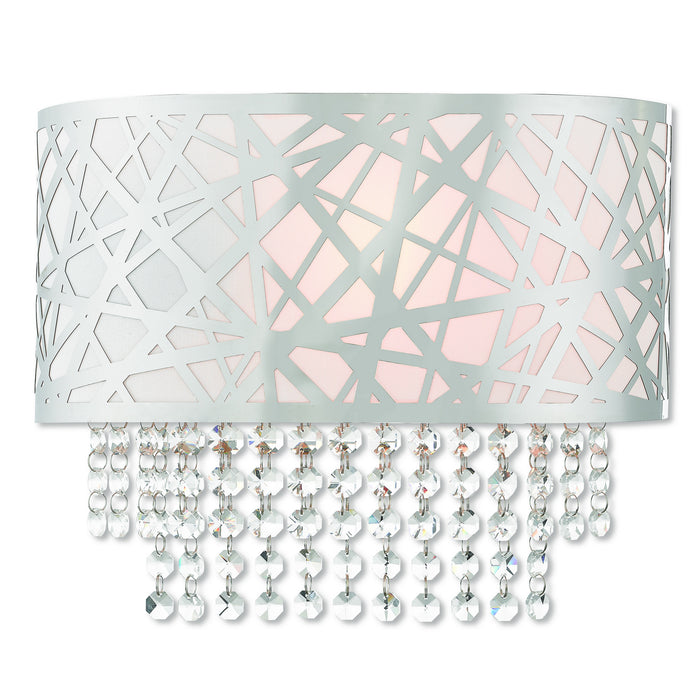Livex Lighting 40759-05 One Light Wall Sconce, Polished Chrome
