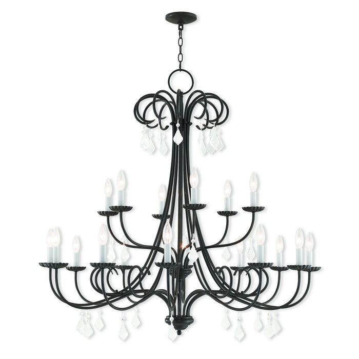 Livex Lighting 40870-92 18 Light Foyer Chandelier, English Bronze