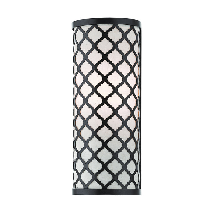 Livex Lighting 41114-92 One Light Wall Sconce, English Bronze