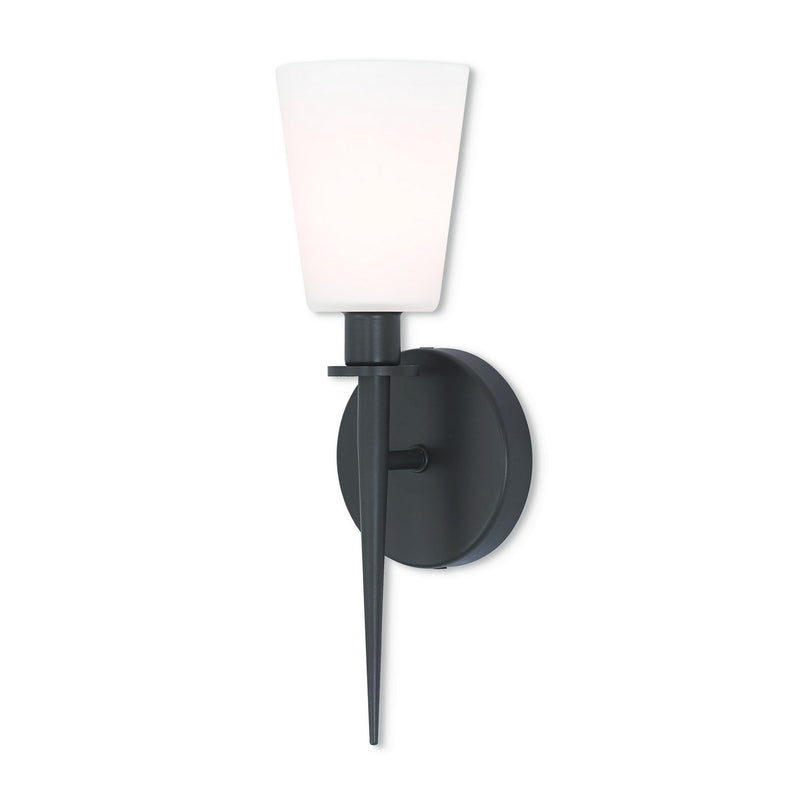 Livex Lighting 41691-07 One Light Wall Sconce, Bronze