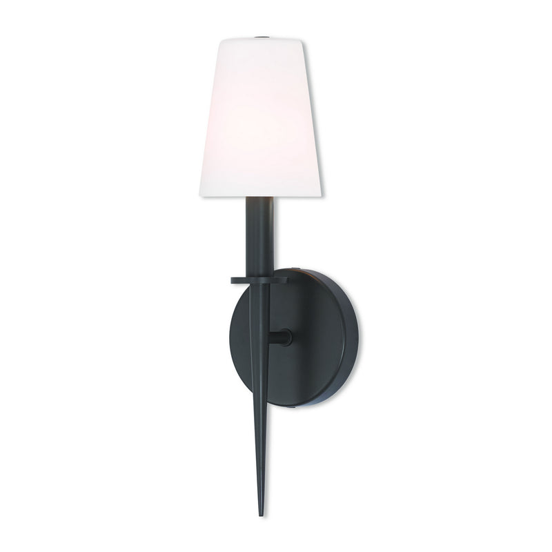 Livex Lighting 41692-07 One Light Wall Sconce, Bronze