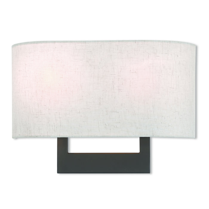 Livex Lighting 42421-07 Two Light Wall Sconce, Bronze