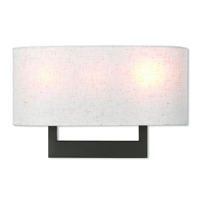 Livex Lighting 42422-07 Three Light Wall Sconce, Bronze