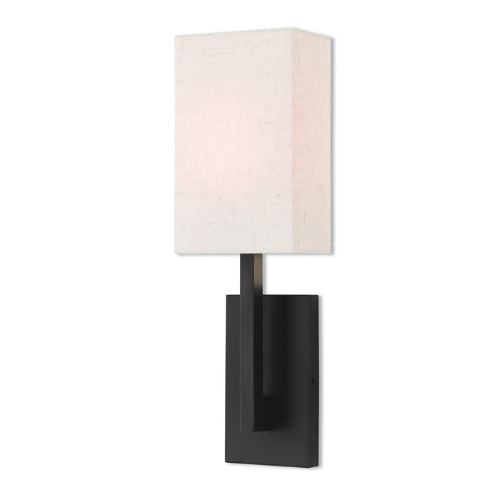Livex Lighting 42423-07 One Light Wall Sconce, Bronze