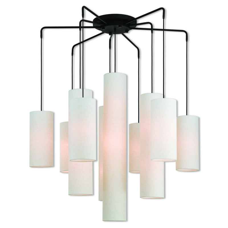 Livex Lighting 42657-07 15 Light Foyer Chandelier, Bronze