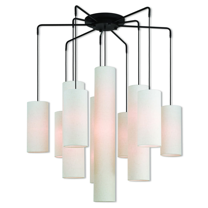 Livex Lighting 42657-07 15 Light Foyer Chandelier, Bronze