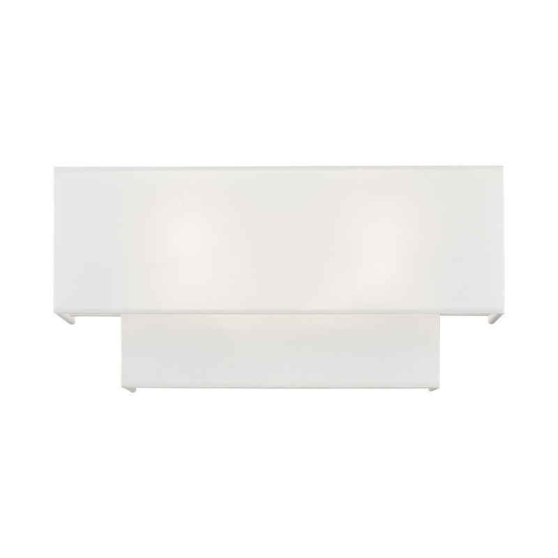 Livex Lighting 51047-91 Two Light Wall Sconce, Brushed Nickel