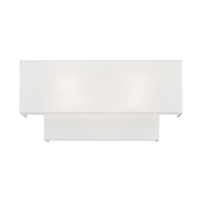 Livex Lighting 51047-91 Two Light Wall Sconce, Brushed Nickel