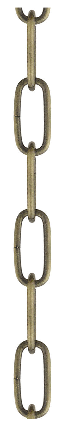 Livex Lighting 5607-01 Decorative Chain, Antique Brass