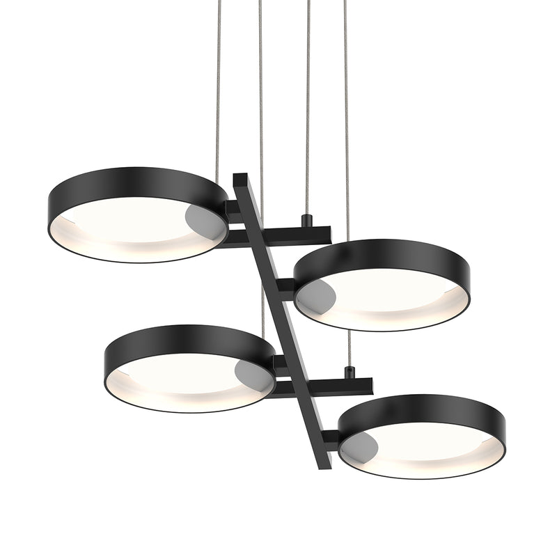 Sonneman 2655.25W LED Pendant, Satin Black