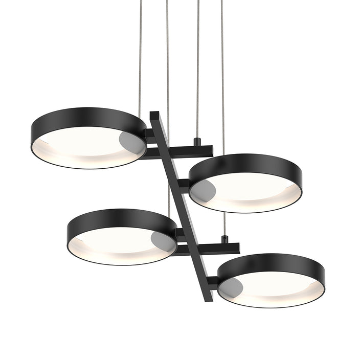 Sonneman 2655.25W LED Pendant, Satin Black