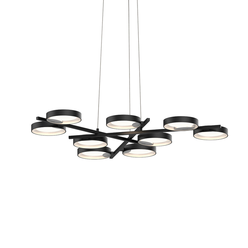 Sonneman 2656.25W LED Pendant, Satin Black
