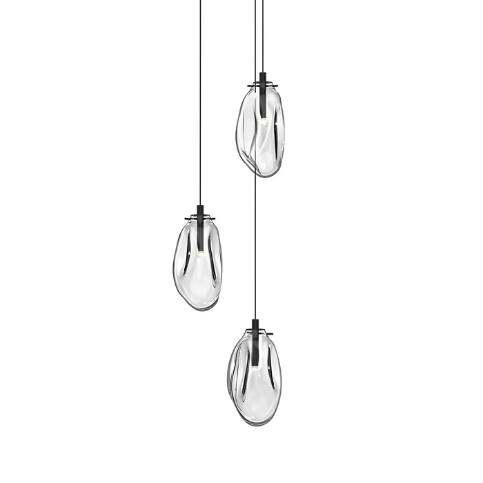 Sonneman 2971.25C LED Pendant, Satin Black