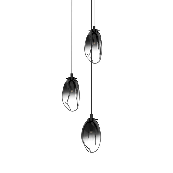 Sonneman 2971.25K LED Pendant, Satin Black