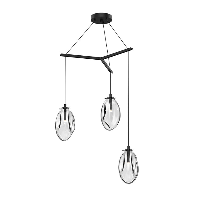 Sonneman 2975.25C LED Pendant, Satin Black