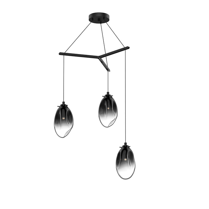 Sonneman 2975.25K LED Pendant, Satin Black