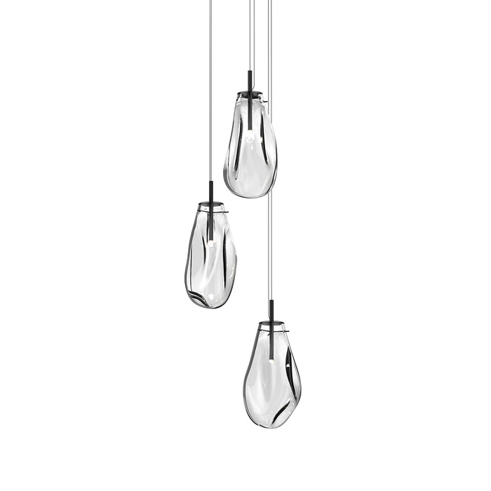 Sonneman 2981.25C LED Pendant, Satin Black