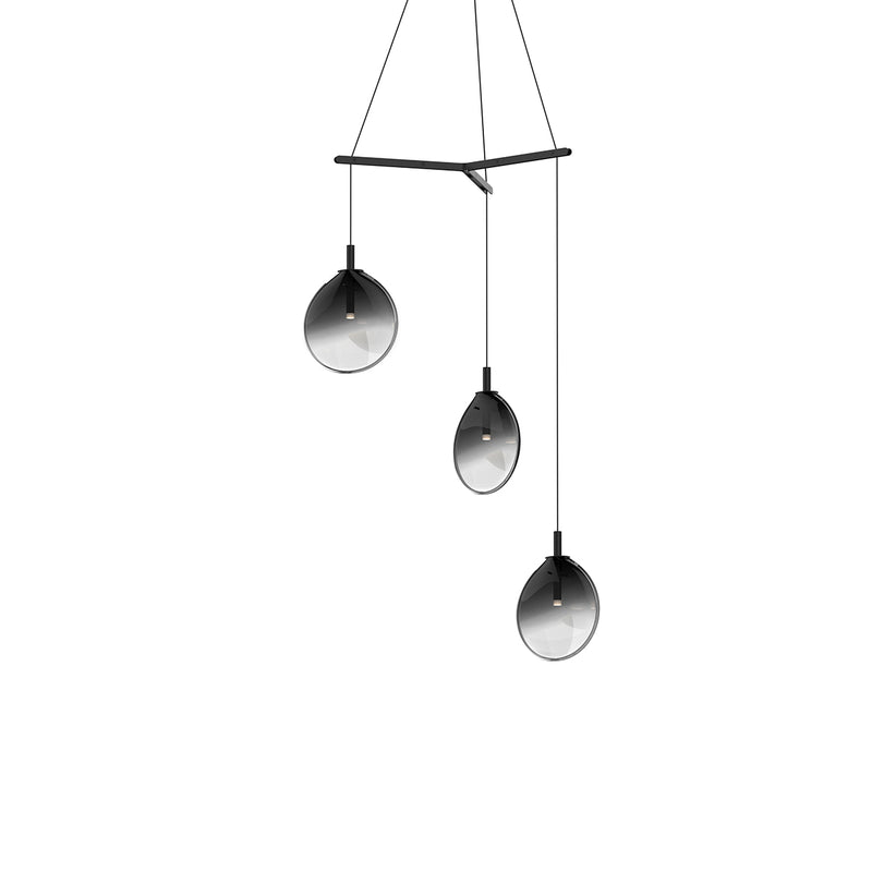 Sonneman 2995.25K-SML LED Pendant, Satin Black
