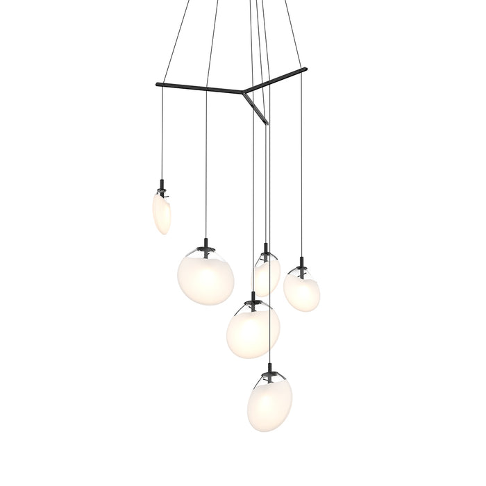 Sonneman 2996.25W LED Pendant, Satin Black